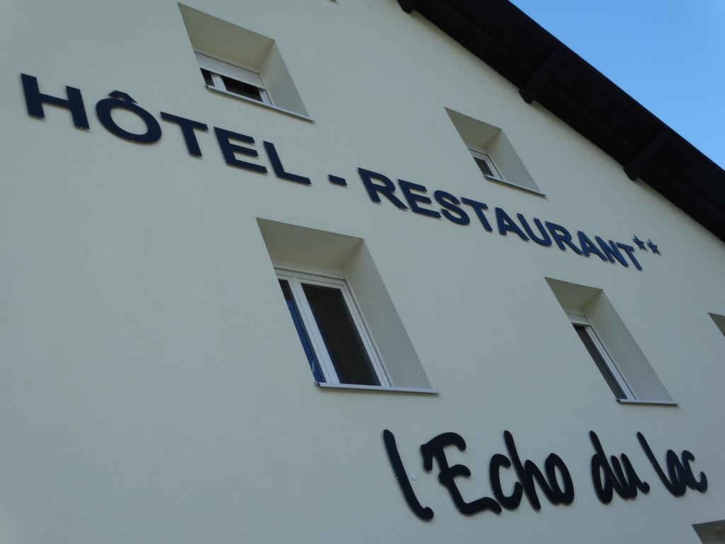 Hotel Restaurant L Echo Du Lac Gérardmer Buitenkant foto
